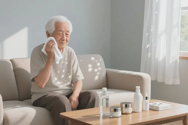 高龄老人脸上出湿疹可不可以治愈(图4)