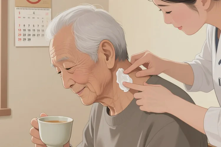 高龄老人脖子长湿疹可不可以治愈(图2)