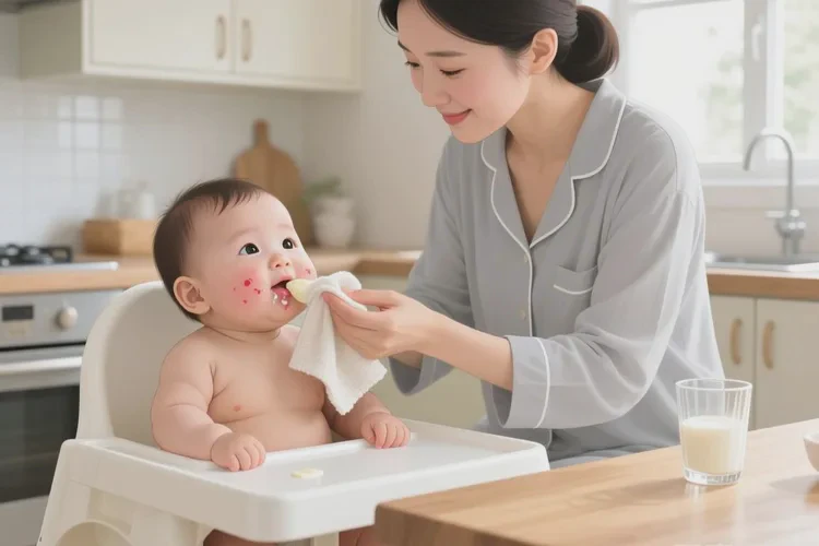 宝宝面部出湿疹可以根治吗(图2)