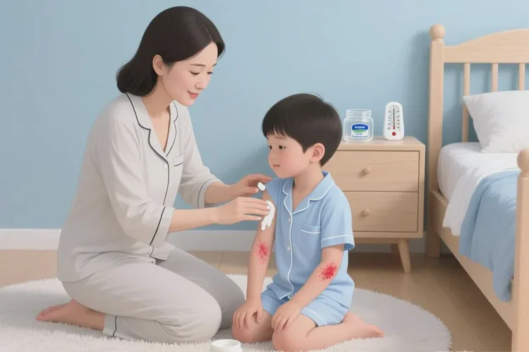 儿童四肢经常起湿疹能不能治愈(图1)