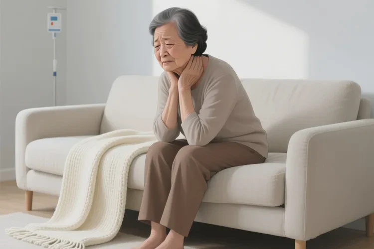 高龄老人脖子上出湿疹可不可以治愈(图1)