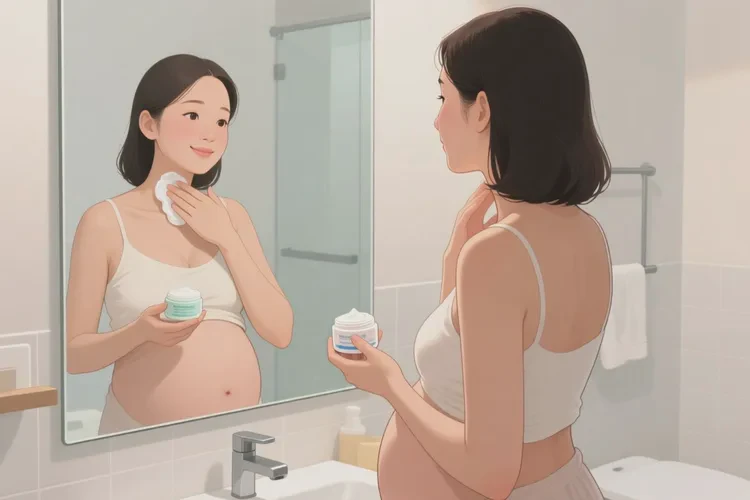 哺乳期妈妈脖子偶尔起湿疹可不可以治愈(图1)