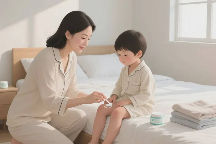 儿童大腿容易起湿疹能不能治愈(图1)