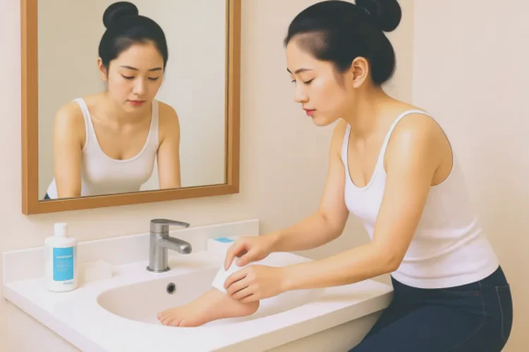 女人脚上容易长湿疹可不可以治愈(图4)