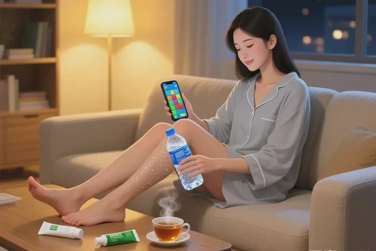 女人小腿出湿疹可不可以治愈(图4)