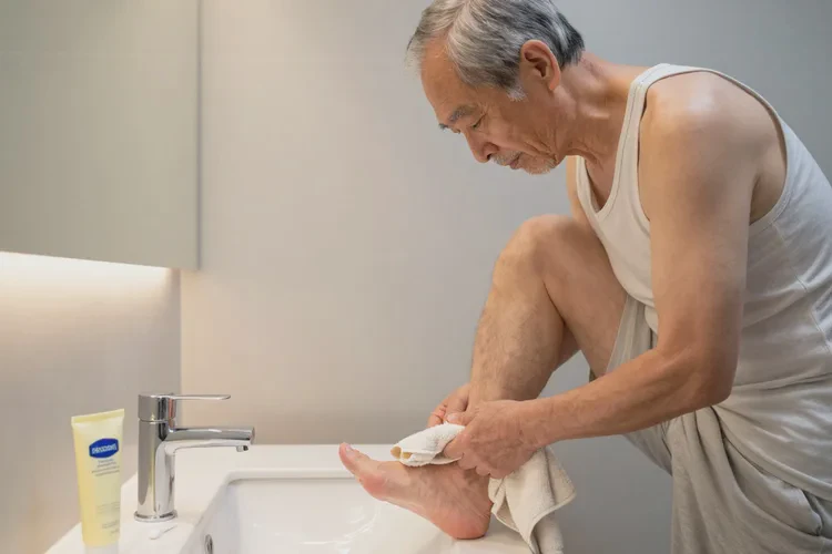 老年人脚上偶尔长湿疹可不可以治愈(图2)