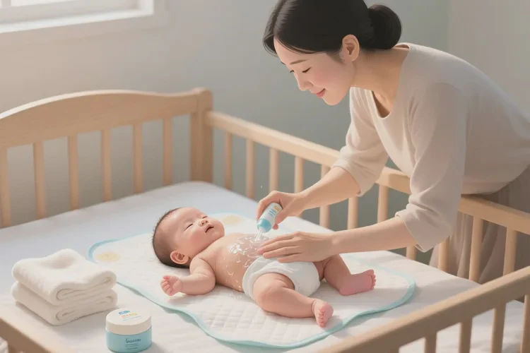 孩子屁股偶尔长湿疹能不能治愈(图1)