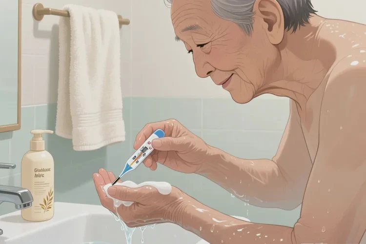 老年人大腿上偶尔长湿疹可不可以治愈(图1)