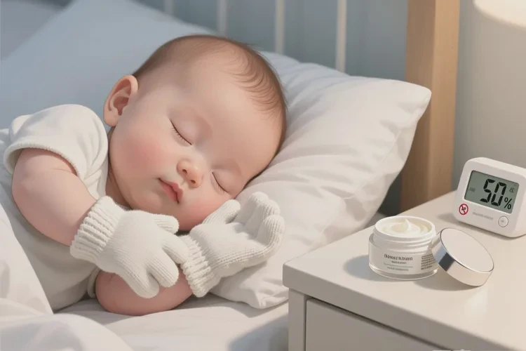 宝宝手上偶尔长湿疹可以根治吗(图4)