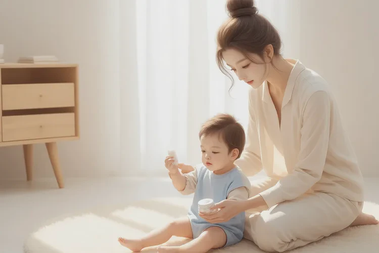 婴儿脚上起湿疹可以根治吗(图1)