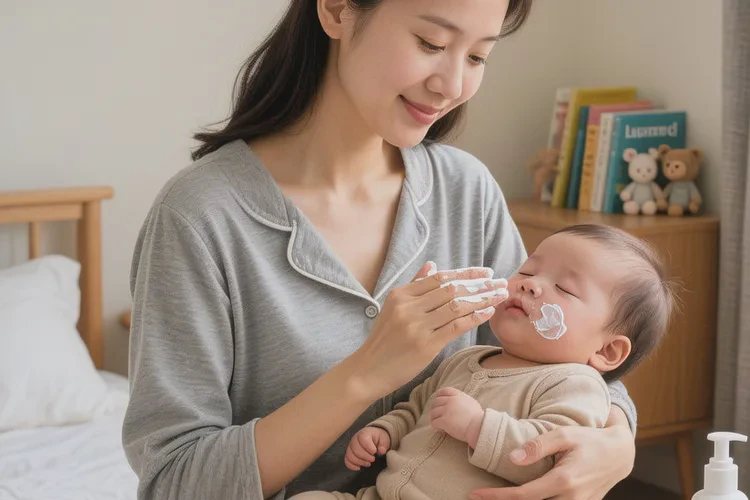 孩子面部有湿疹能够根治吗(图1)