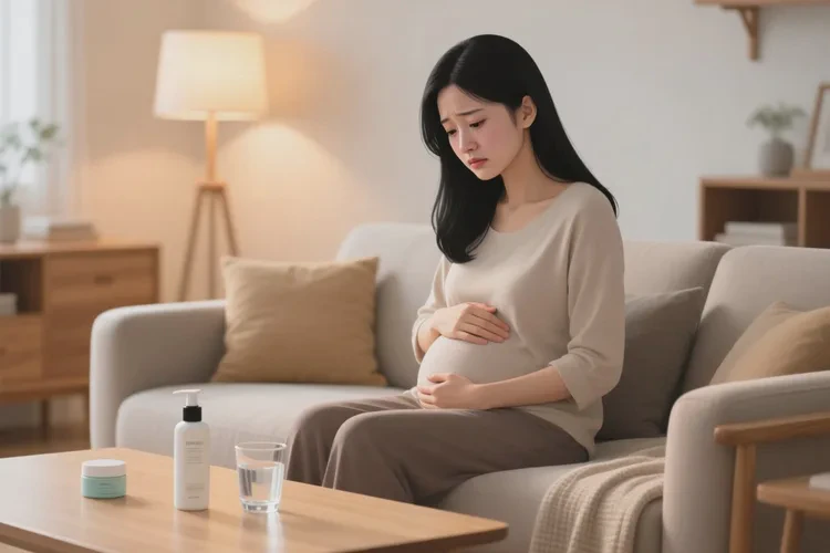 女人肚子上有湿疹可不可以治愈(图1)