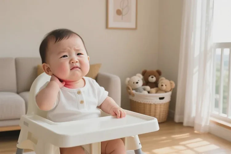 宝宝脖子容易长湿疹可以根治吗(图2)