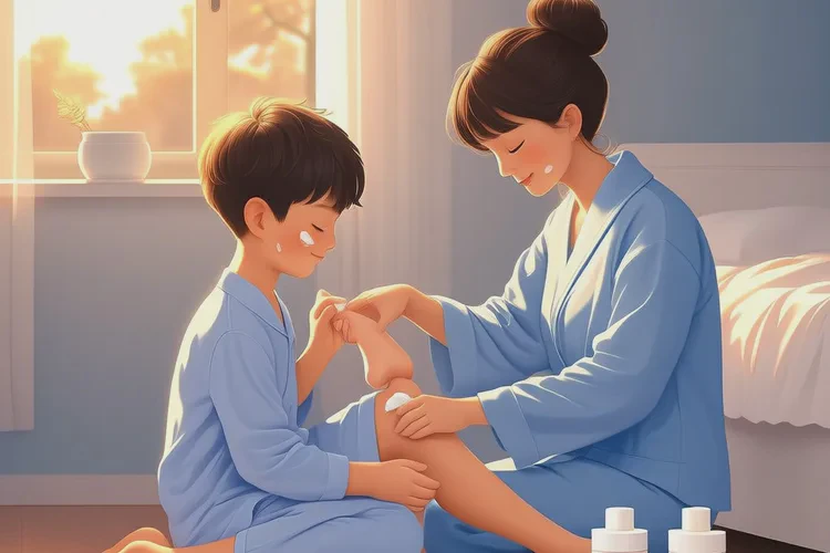 小学生小腿偶尔长湿疹能根治吗(图1)