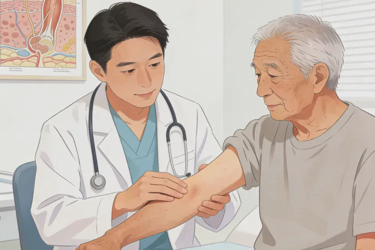 老年人手臂偶尔起湿疹可不可以治愈(图4)