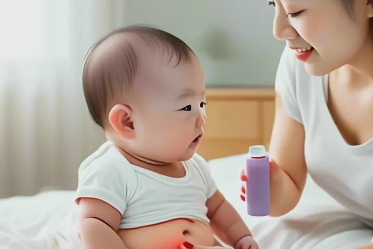 新生儿肚子上长湿疹能根治吗(图1)