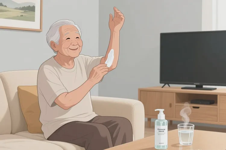 高龄老人手臂有湿疹可不可以治愈(图1)