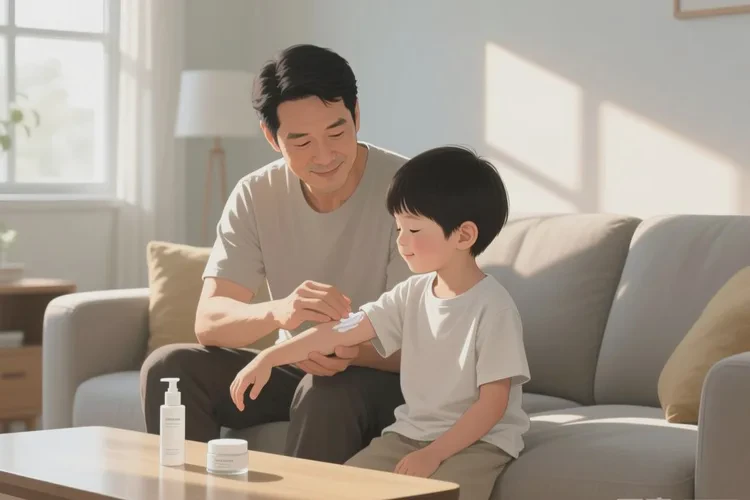 孩子手臂上起湿疹能不能治愈(图2)