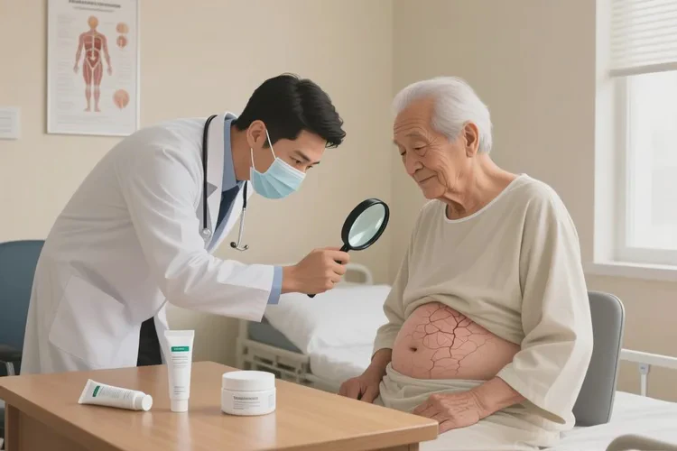 高龄老人肚子上经常长湿疹可不可以治愈(图2)