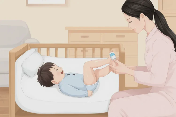 新生儿脚上经常长湿疹能根治吗(图1)