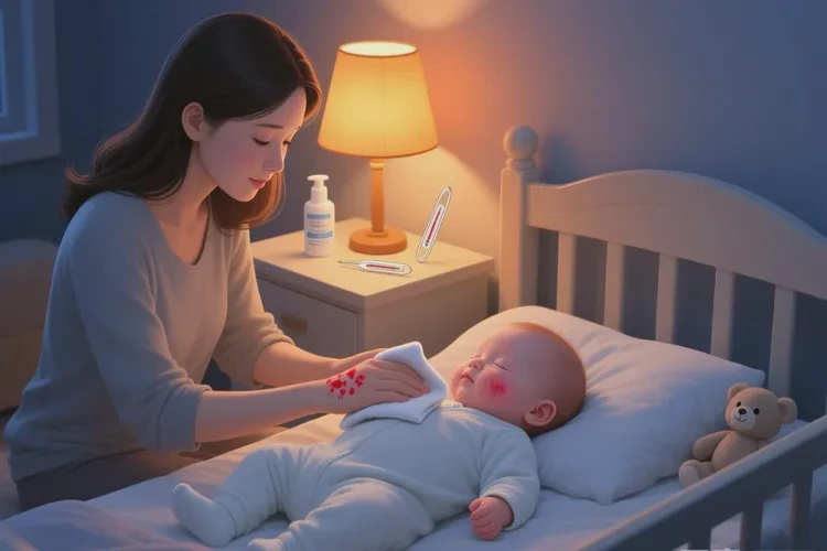 婴儿全身出现湿疹可以根治吗(图1)