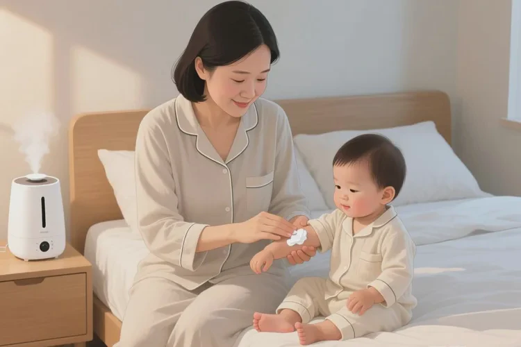 孩子身上容易长湿疹能不能治愈(图1)