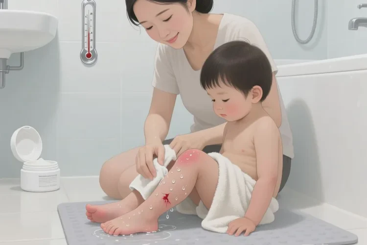 孩子小腿上经常长湿疹能不能治愈(图1)