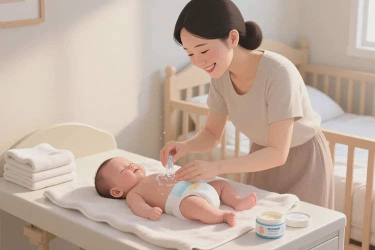 孩子屁股上容易起湿疹能不能治愈(图1)