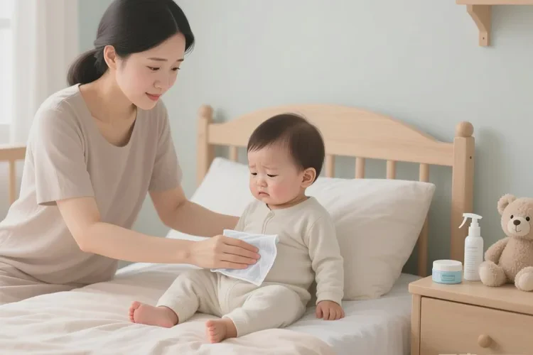 儿童肚子上起湿疹能不能治愈(图1)