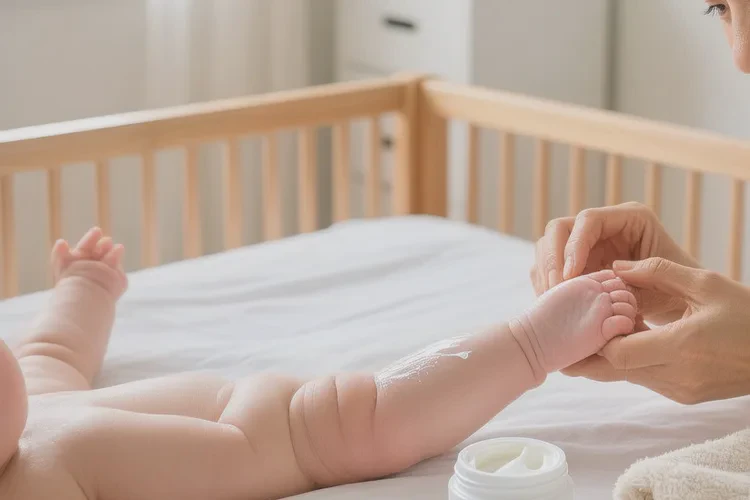 婴儿手臂上出现湿疹能够根治吗(图1)