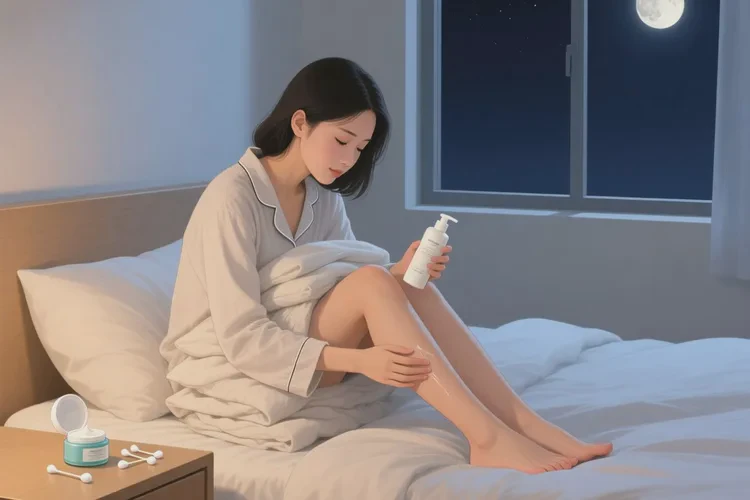 哺乳期妈妈小腿上经常起湿疹可不可以治愈(图1)