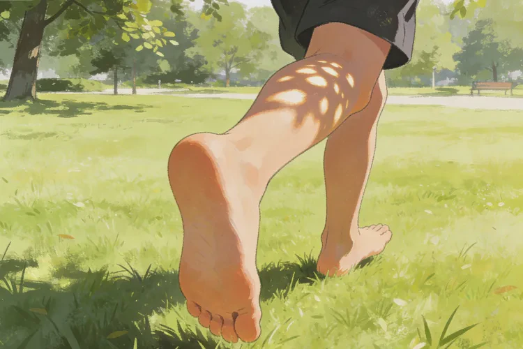 儿童脚上长湿疹能不能治愈(图1)