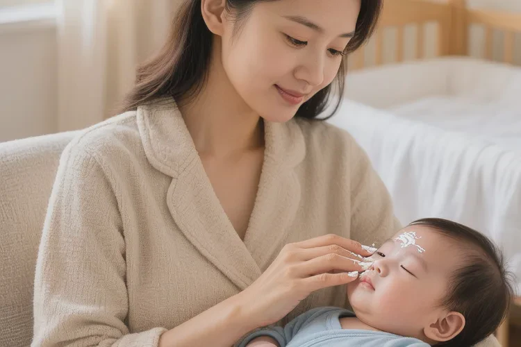 宝宝面部出湿疹能够根治吗(图1)