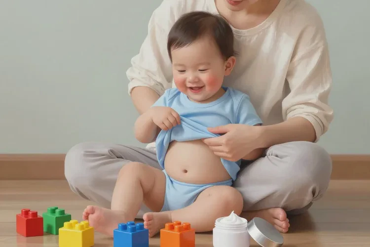 儿童肚子偶尔长湿疹能不能治愈(图3)