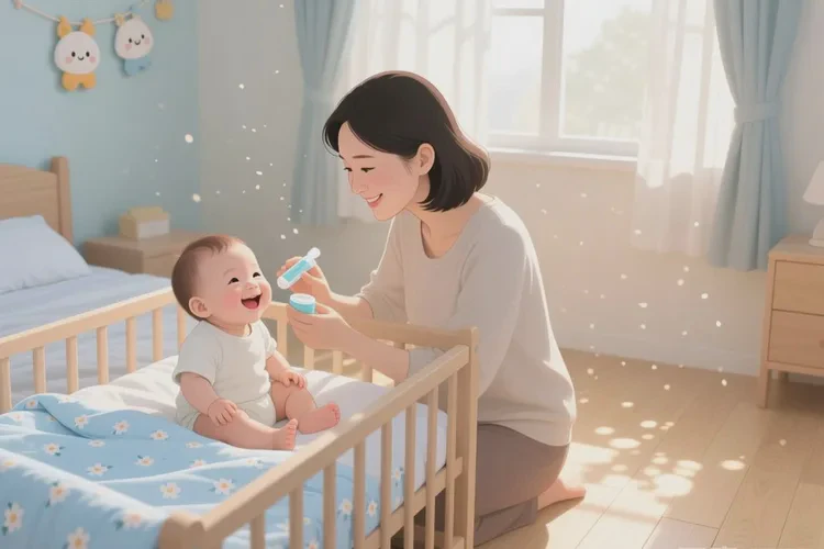 宝宝大腿上有湿疹可以根治吗(图1)