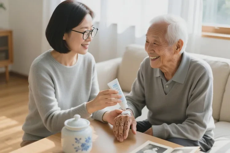 高龄老人手臂上容易起湿疹可不可以治愈(图2)