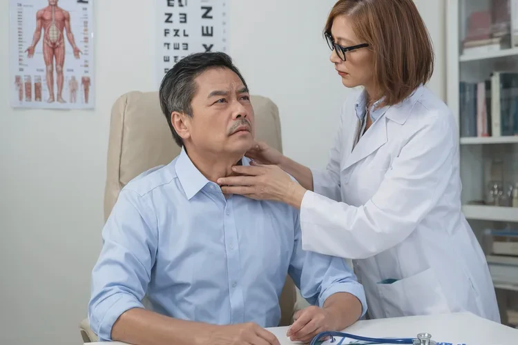 男人脖子上偶尔长湿疹可不可以治愈(图2)