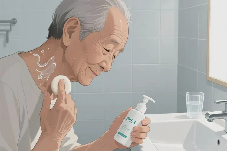 高龄老人脖子出现湿疹可不可以治愈(图1)