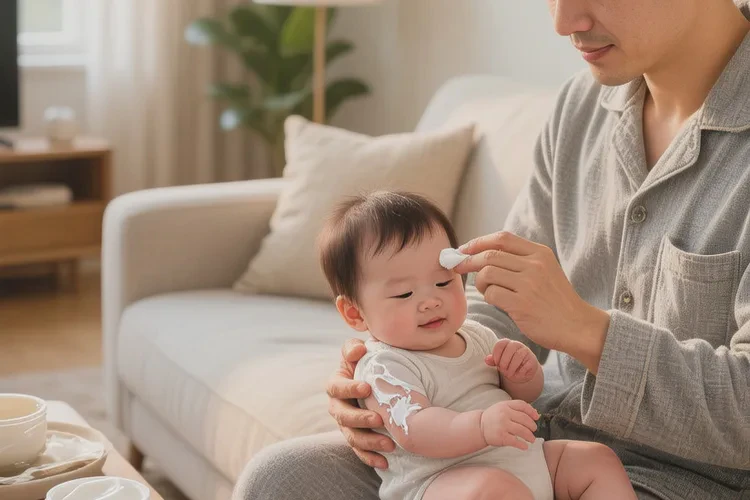 新生儿四肢有湿疹能根治吗(图2)