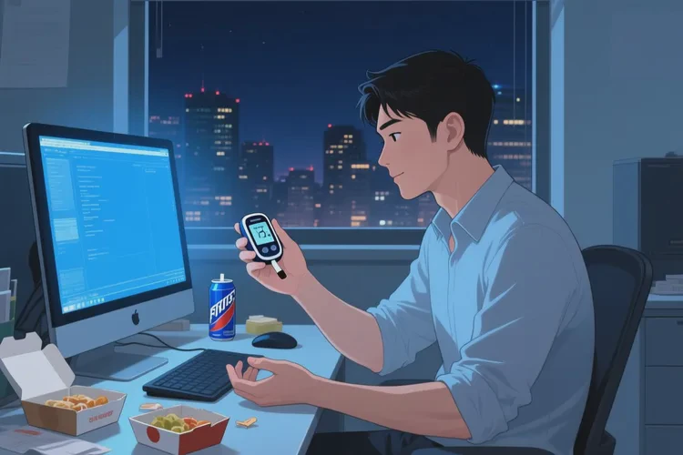 29岁晚上血糖22.0是怎么回事(图1)