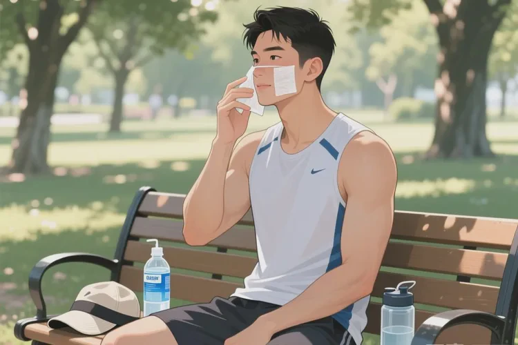 男人面部偶尔长湿疹可不可以治愈(图3)