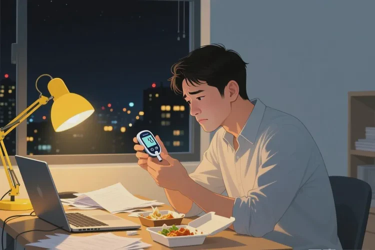 29岁晚上血糖17.5是怎么回事(图1)