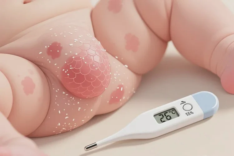 婴儿肛周出现湿疹可以根治吗(图1)