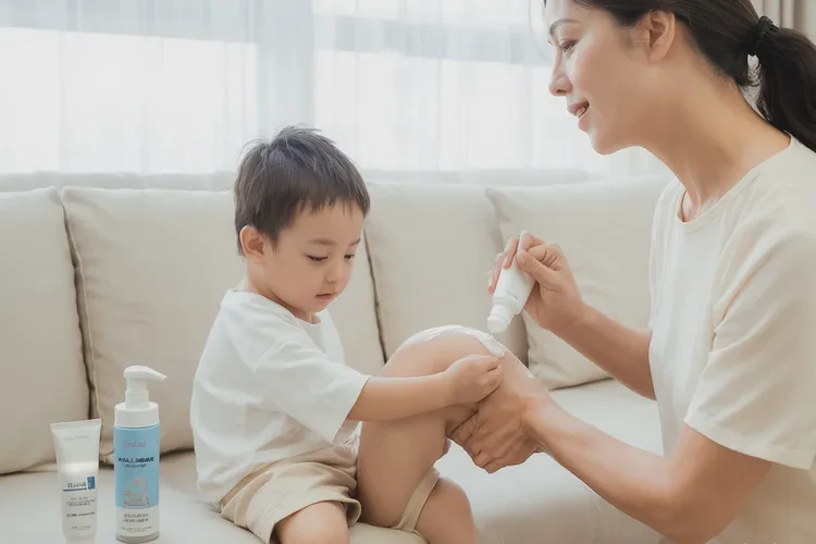 小儿大腿上出湿疹可以根治吗(图1)