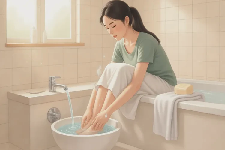 女人脚上偶尔长湿疹可不可以治愈(图3)