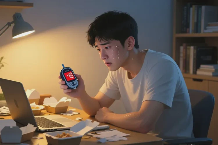 29岁晚上血糖21.6是怎么回事(图1)