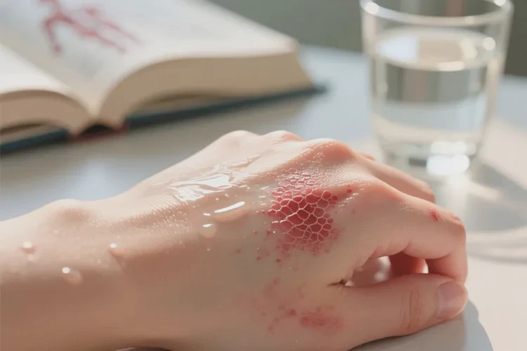 大学生脖子出湿疹能靠自己自愈吗(图2)