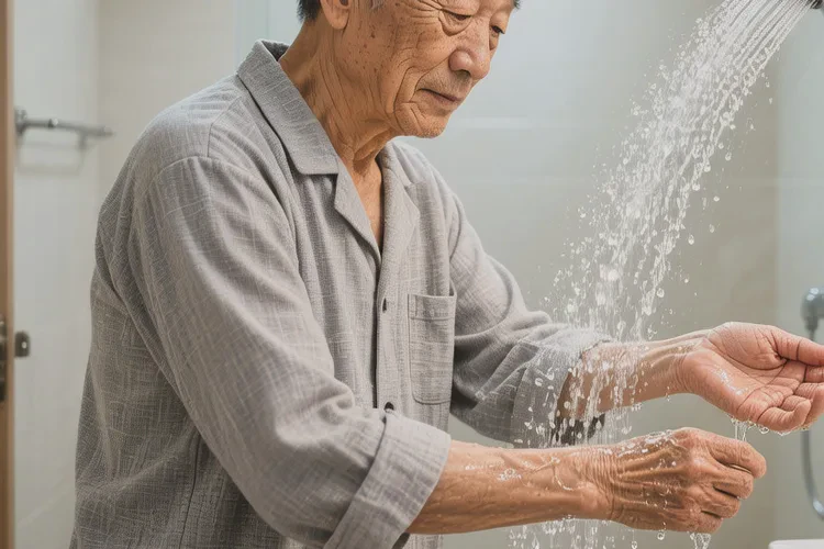 老人手臂上偶尔起湿疹可以根治吗(图2)