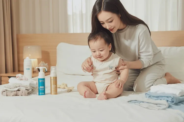 小儿屁股偶尔起湿疹可以根治吗(图1)