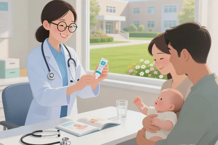 孩子屁股上有湿疹能不能治愈(图1)